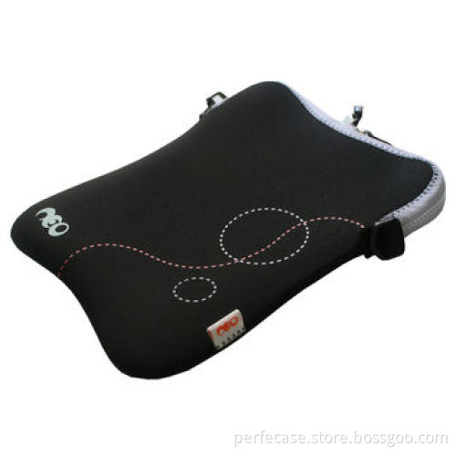 Neoprene Sleeve for iPad 2/3, fashion pattern printing, black/red insideNew